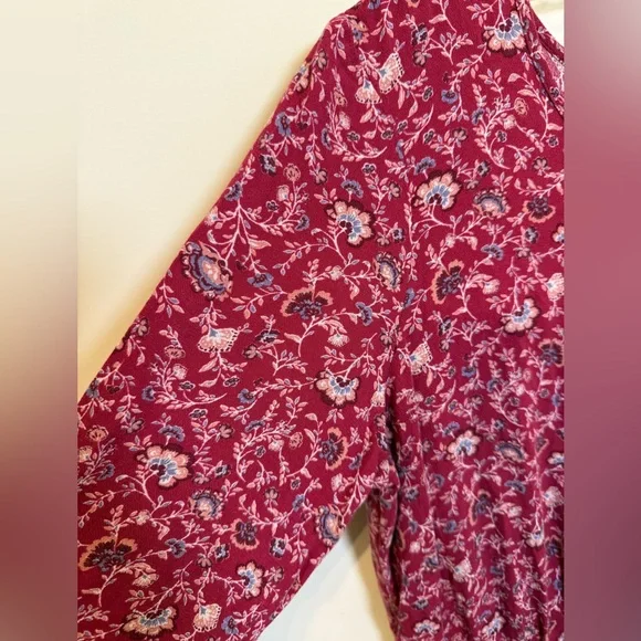 American Eagle Red Long Sleeve Dress *GREAT USED CONDITION* - Picture 5 of 11